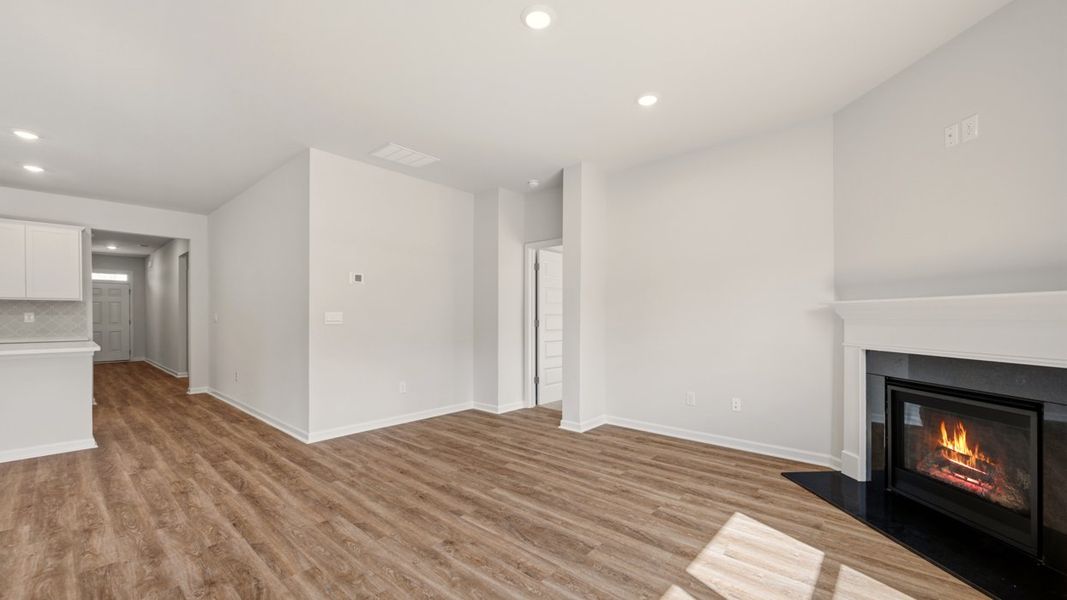 Spacious, unfurnished interior of a new home in The Reserve at Calcutta, Stockbridge (Image 20).