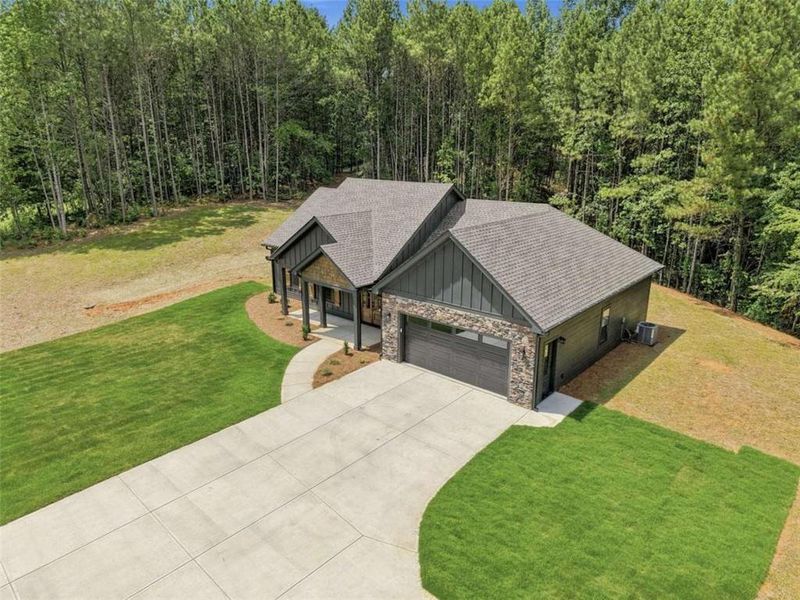 Front exterior of a new home in , Talking Rock, GA, highlighting curb appeal (Image 27).