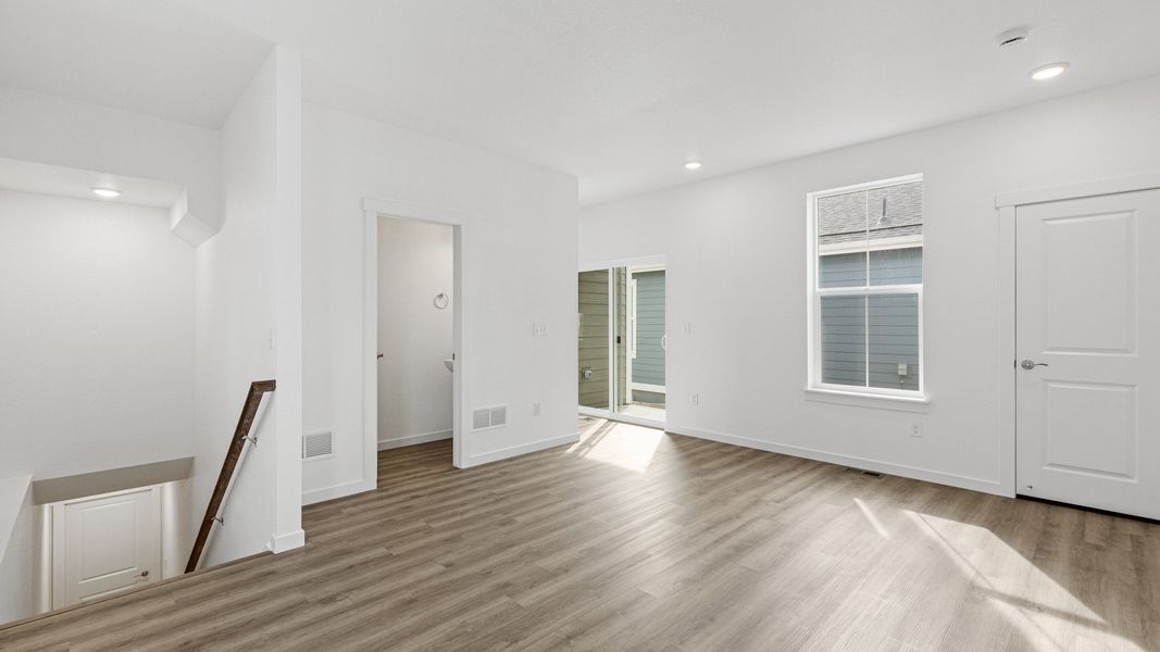 Furnished interior view inside a new home in Timnath Lakes, Timnath (Image 13).