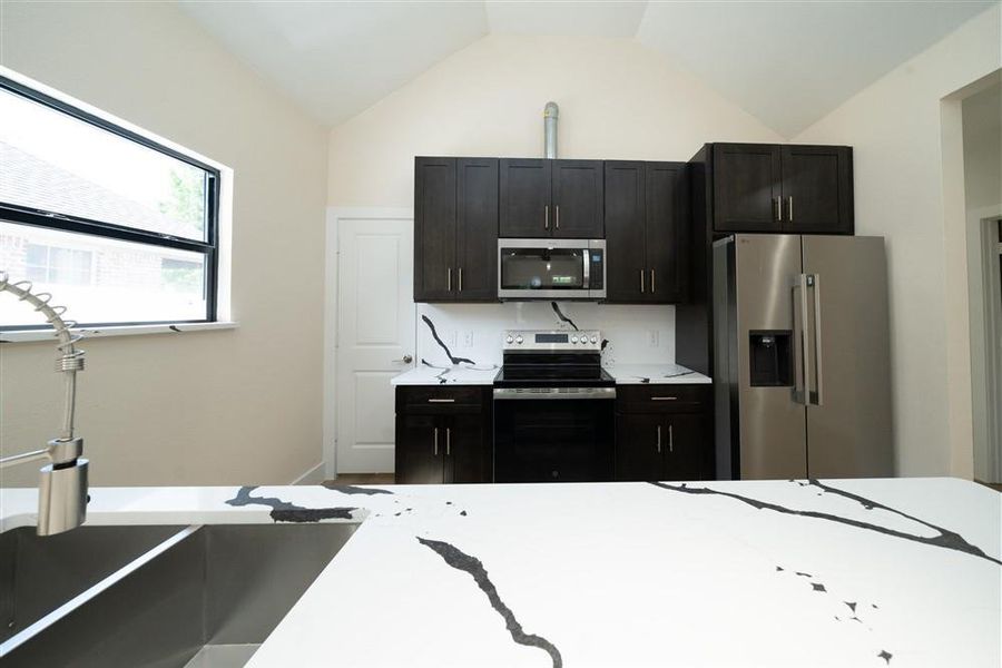 Furnished interior view inside a new home in , Dallas (Image 9).