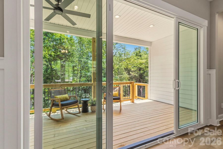 Exterior details and patio area of a home in , Clover (Image 31).