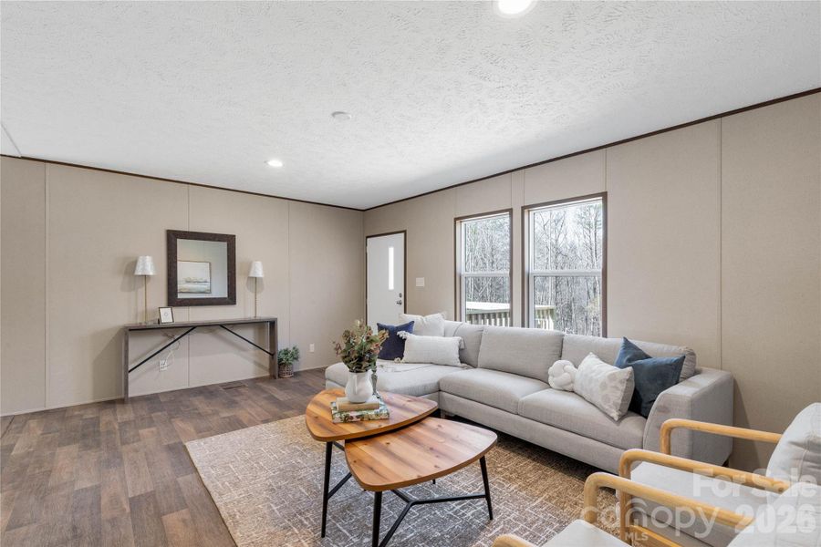 Furnished interior view inside a new home in , Blacksburg (Image 9).
