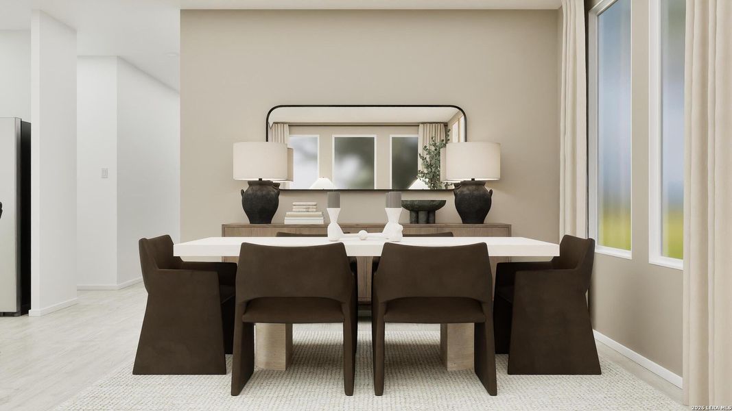 Furnished interior view inside a new home in Juniper Ranch, Spring Branch (Image 10). Furnished interior view inside a new home in Juniper Ranch, Spring Branch (Image 10).