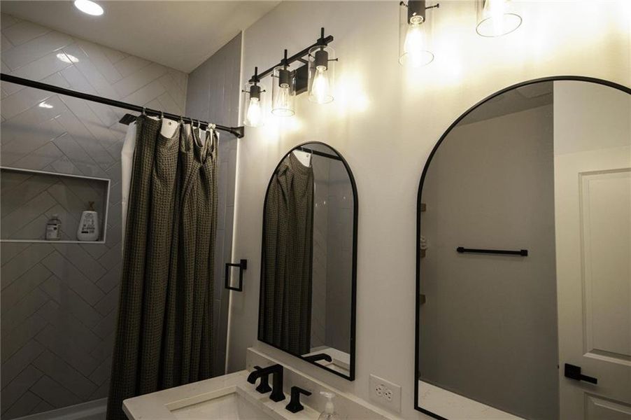 Furnished interior view inside a new home in , Loganville (Image 7).