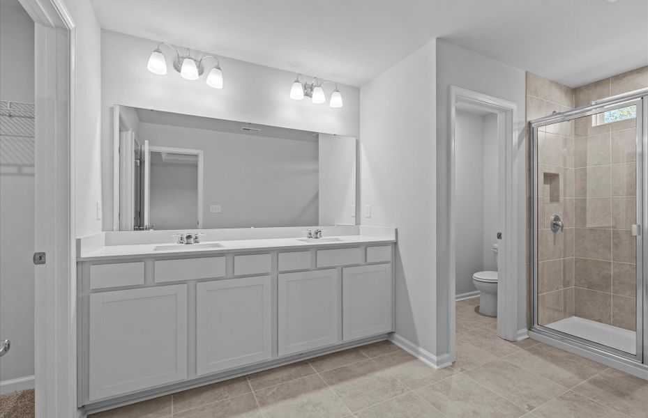 Furnished interior view inside a new home in Sparrow Creek, Boiling Springs (Image 7).