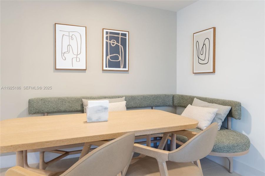 Furnished interior view inside a new home in Gale Hotel & Residences Miami (former Natiivo), Miami (Image 41).