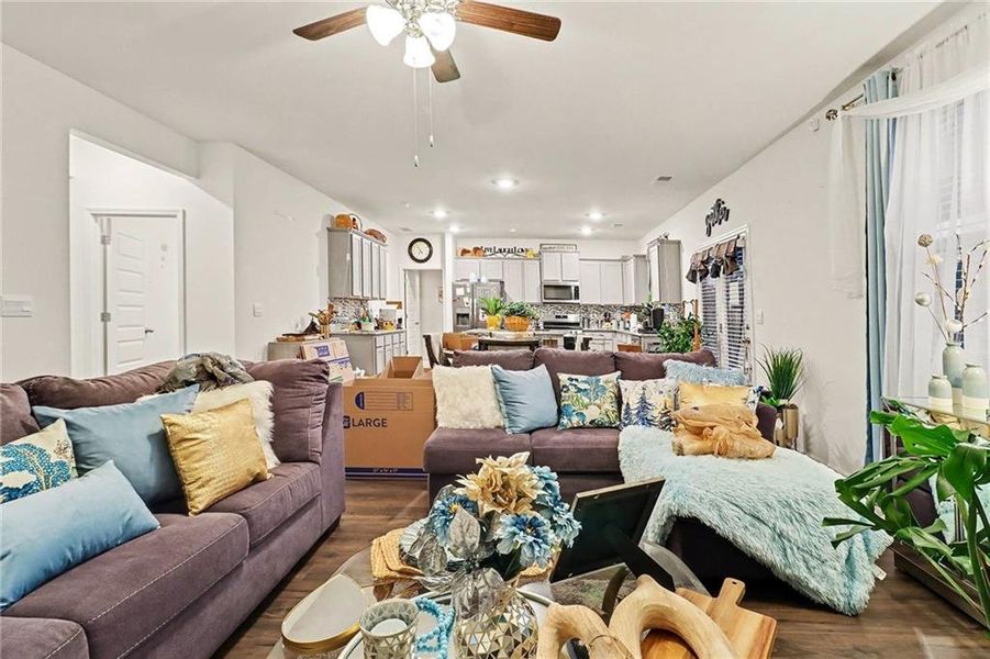 Furnished interior view inside a new home in , Lithonia (Image 9).