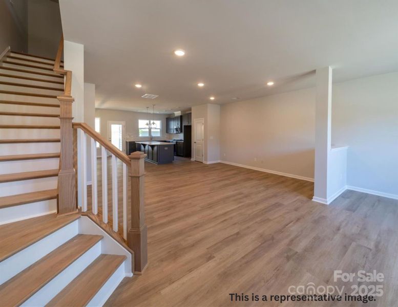 Spacious, unfurnished interior of a new home in North Creek Village, Huntersville (Image 5).