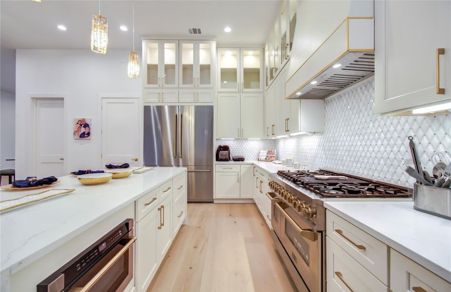 Furnished interior view inside a new home in , Houston (Image 6).