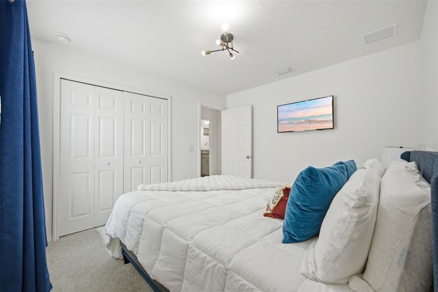 Furnished interior view inside a new home in , Kissimmee (Image 45). Furnished interior view inside a new home in , Kissimmee (Image 45).