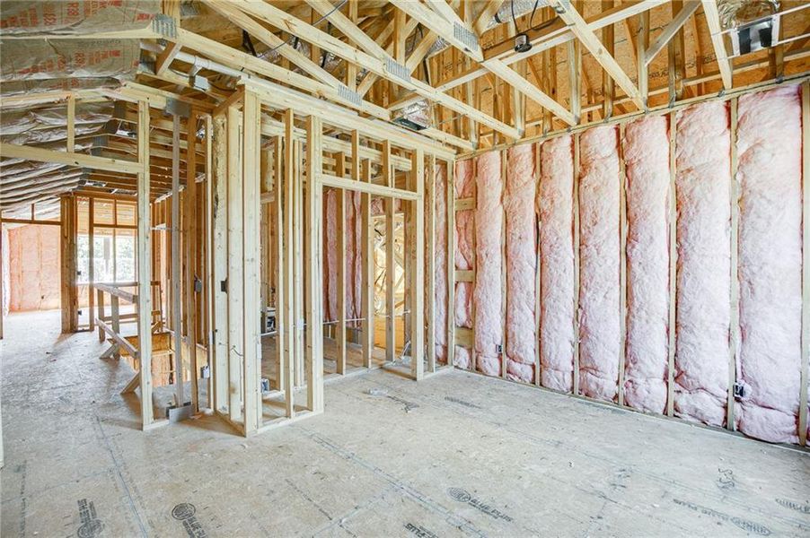 In-progress construction of a new home in , Jefferson, GA (Image 15).
