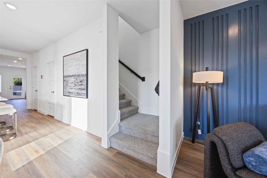 Furnished interior view inside a new home in Wheatley Oaks, Houston (Image 14).