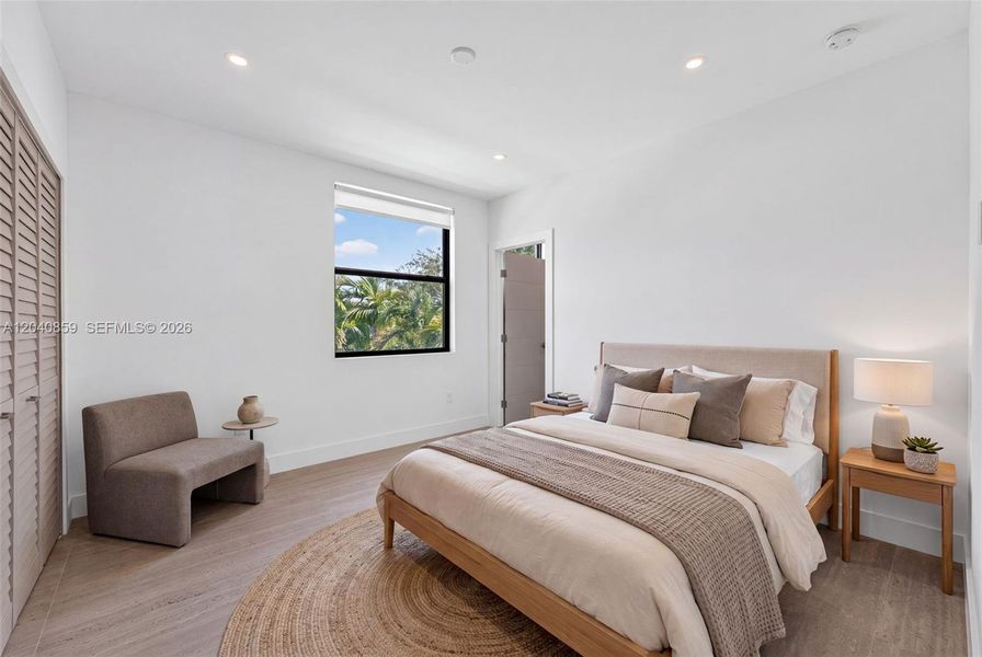Furnished interior view inside a new home in , Miami (Image 13). Furnished interior view inside a new home in , Miami (Image 13).