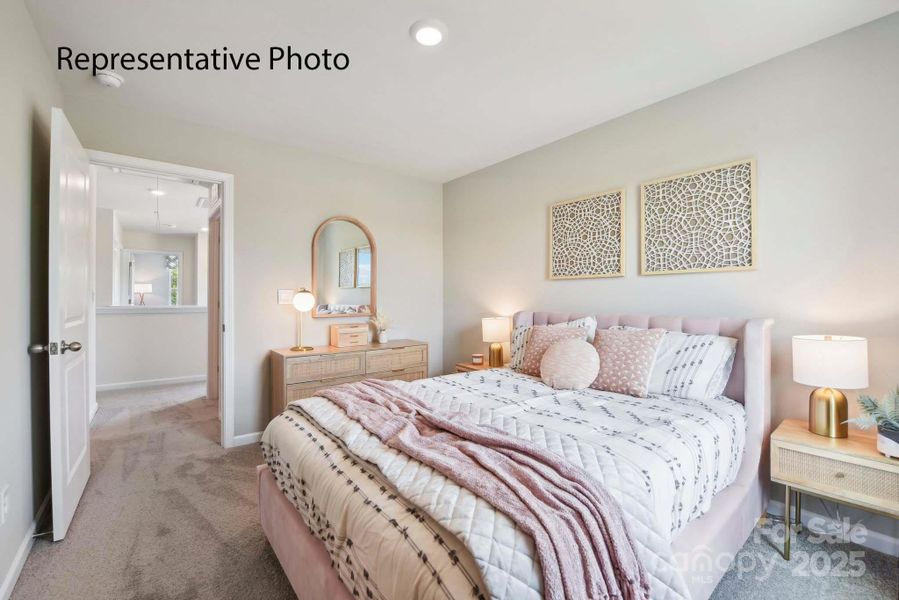 Furnished interior view inside a new home in Woodhaven at Chester, Chester (Image 17).