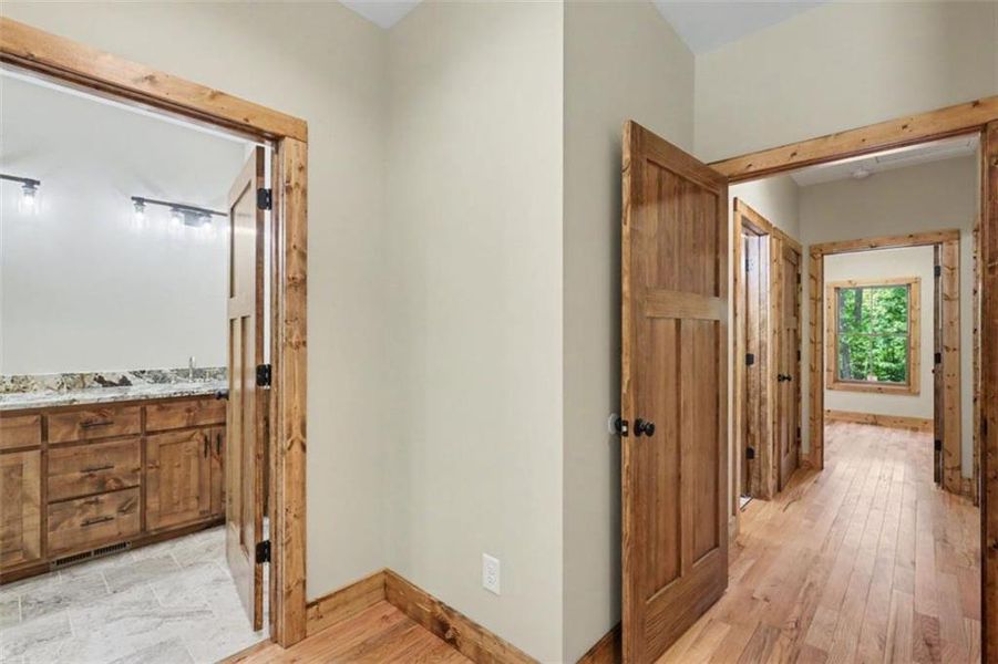 Furnished interior view inside a new home in , Blairsville (Image 14).