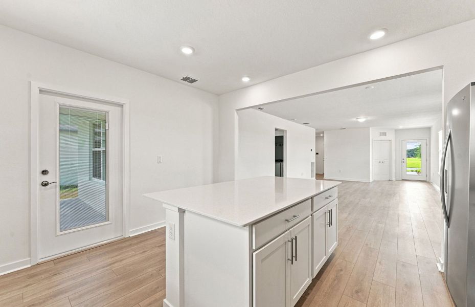 Furnished interior view inside a new home in Twisted Oaks, Wildwood (Image 8).