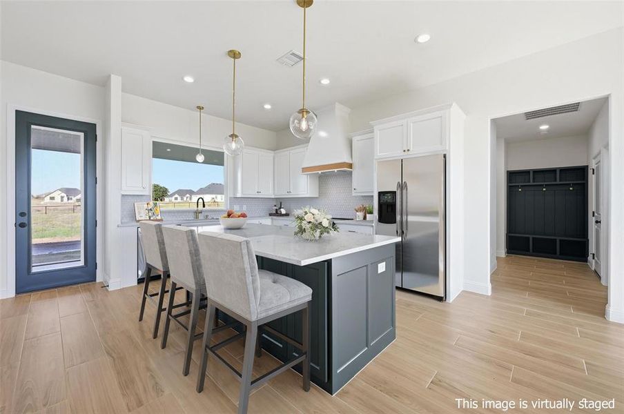 Furnished interior view inside a new home in , Boyd (Image 17).
