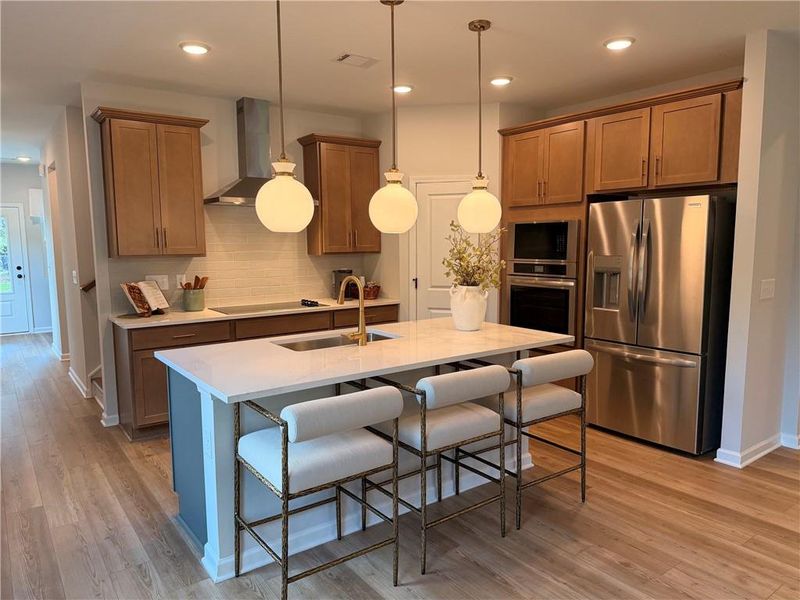 Furnished interior view inside a new home in Greene Farm, Cartersville (Image 9).
