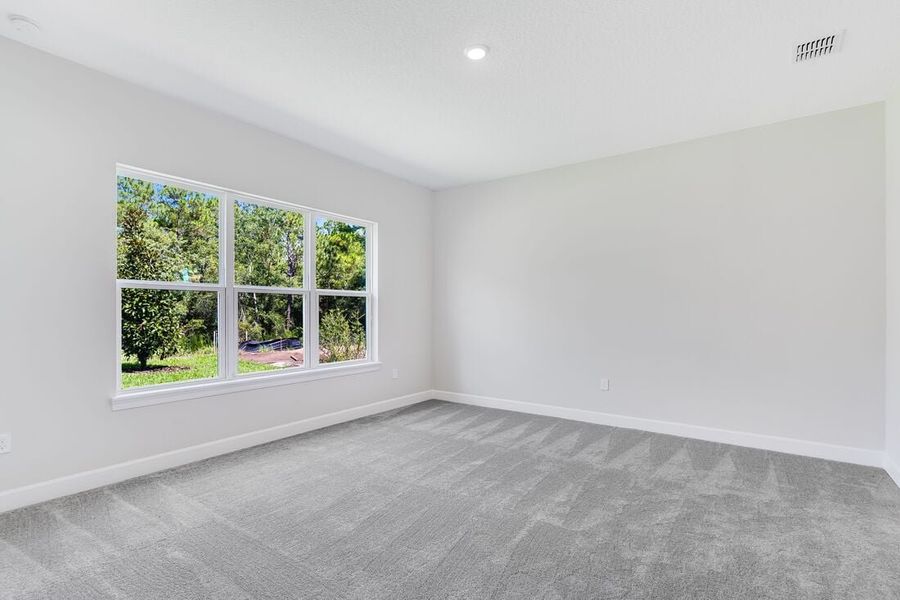 Representative unfurnished interior of a home built from the Letizia by Taylor Morrison in Esplanade at Center Lake Ranch, St. Cloud (Image 26).