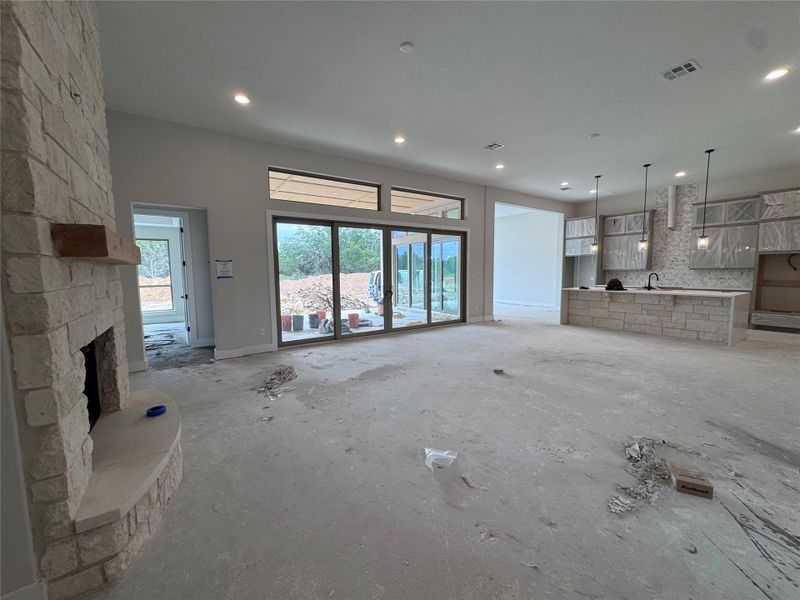 In-progress construction of a new home in ClearWater Ranch, Liberty Hill, TX (Image 32). In-progress construction of a new home in ClearWater Ranch, Liberty Hill, TX (Image 32).