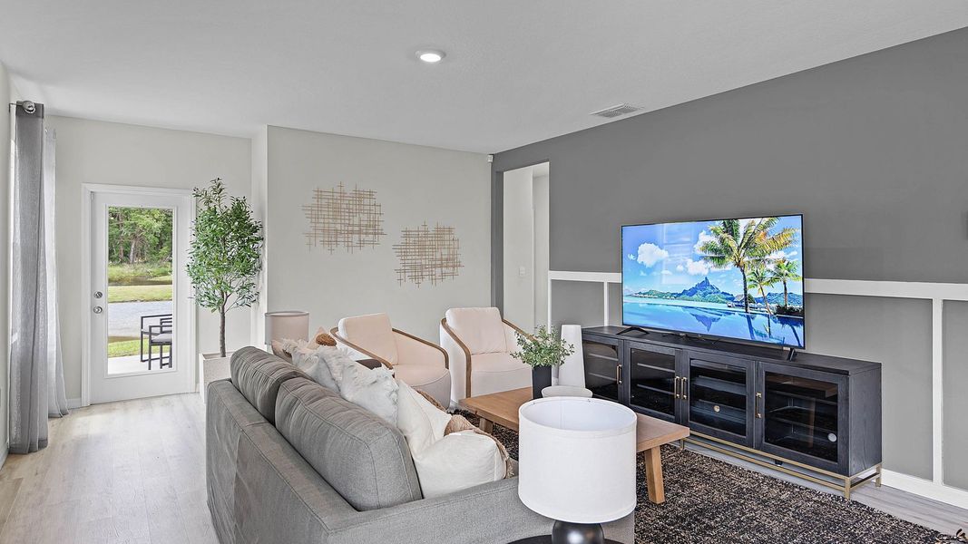 Furnished interior view inside a new home in Villamar, Winter Haven (Image 4).