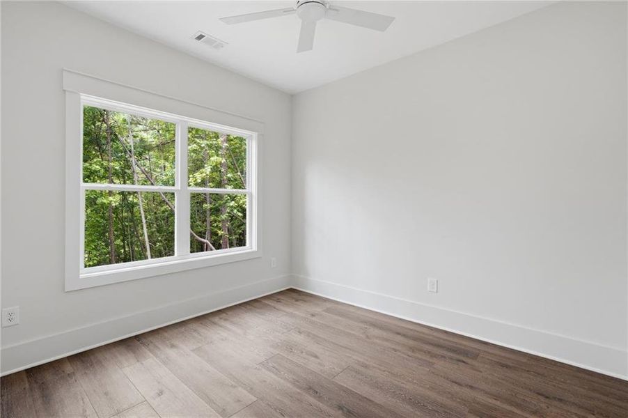 Spacious, unfurnished interior of a new home in Autumn Brook, Canton (Image 33). Spacious, unfurnished interior of a new home in Autumn Brook, Canton (Image 33).