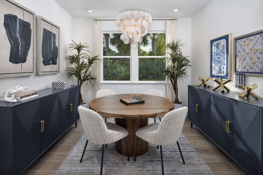Representative furnished interior of a home built from the Cayman by Mattamy Homes in RiverTown, St. Johns (Image 8).