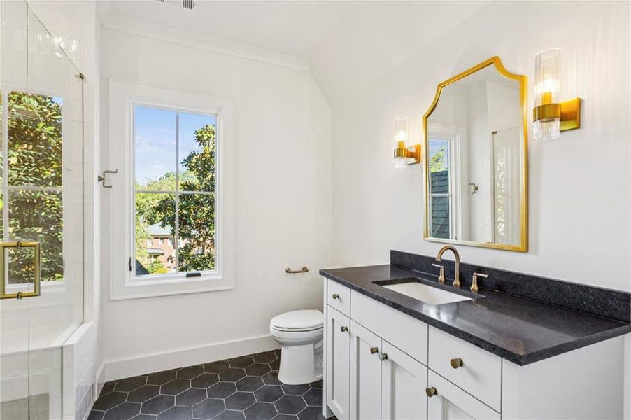 Furnished interior view inside a new home in , Atlanta (Image 3).