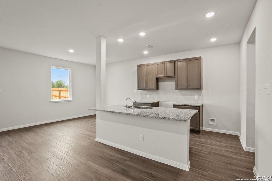 Furnished interior view inside a new home in Melissa Ranch, San Antonio (Image 6).