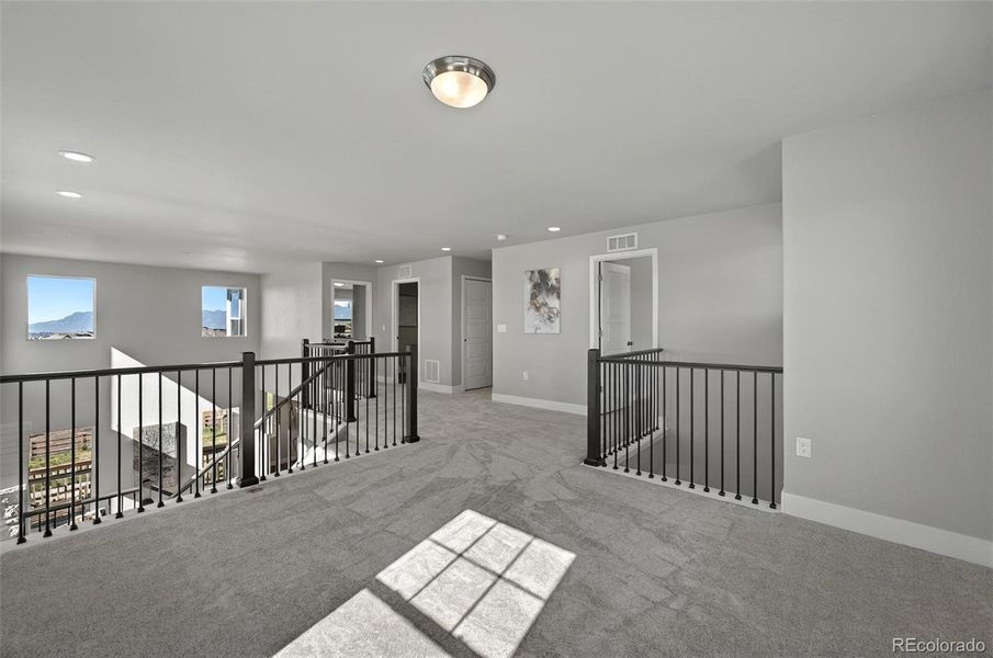 Spacious, unfurnished interior of a new home in , Colorado Springs (Image 22). Spacious, unfurnished interior of a new home in , Colorado Springs (Image 22).
