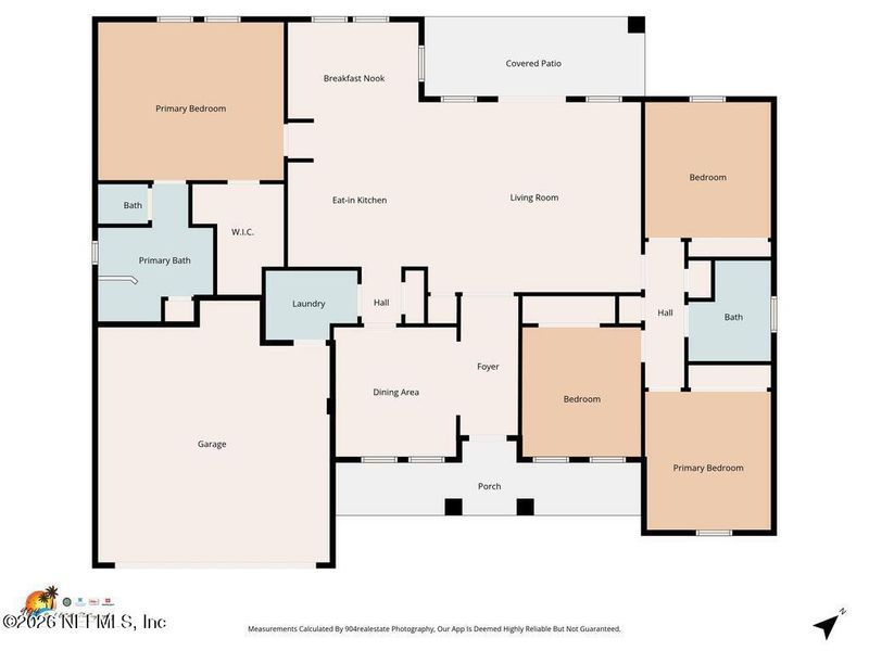 2D floor plan layout of this home in , Callahan, FL (Image 5).