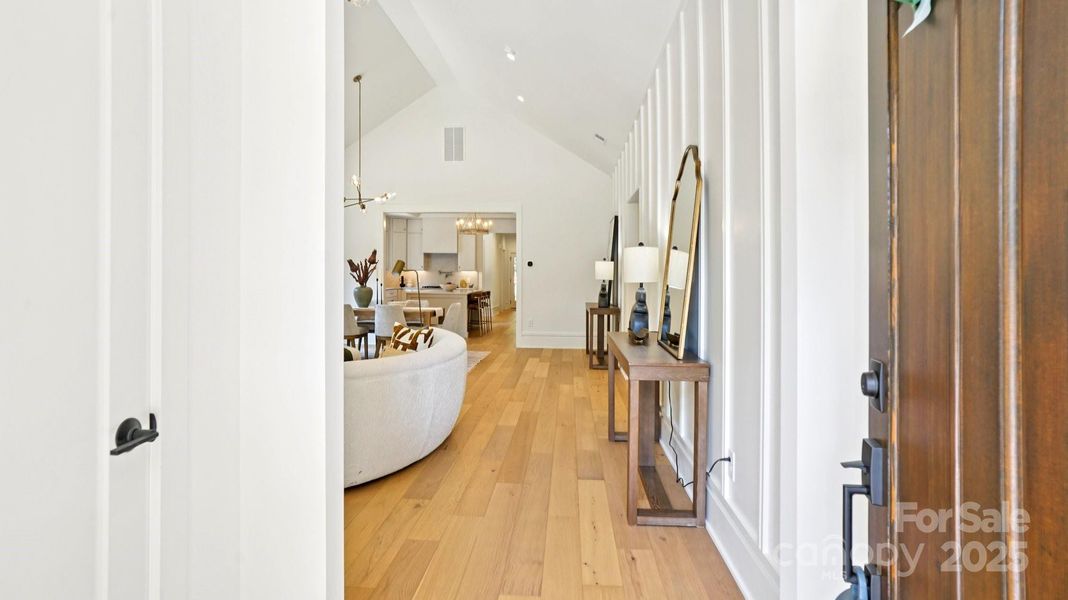 Furnished interior view inside a new home in , Charlotte (Image 10).
