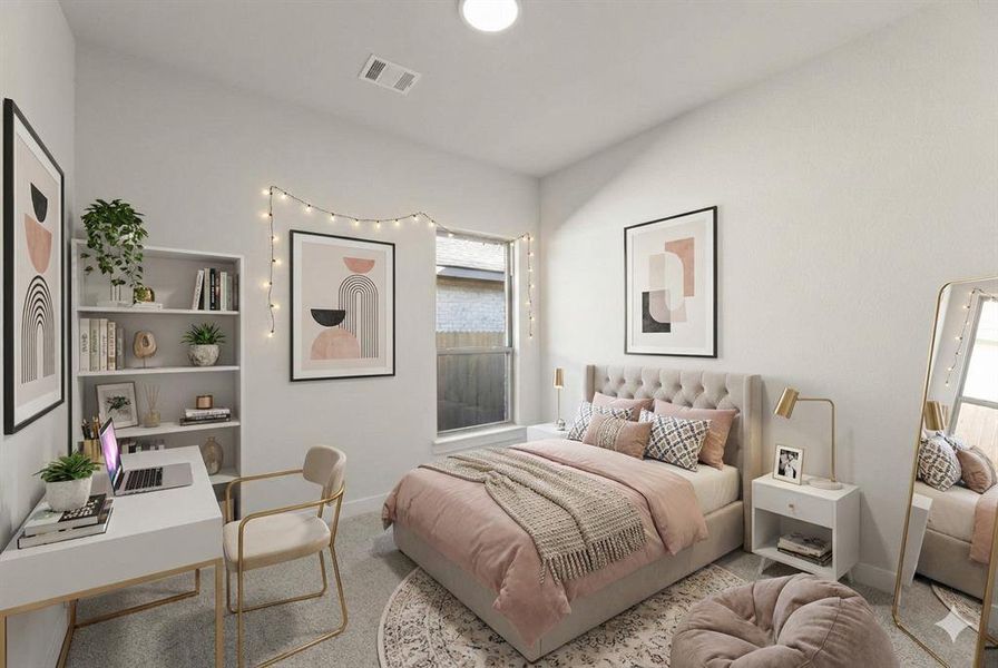 Furnished interior view inside a new home in Somerset - Phase 5, Mansfield (Image 29).