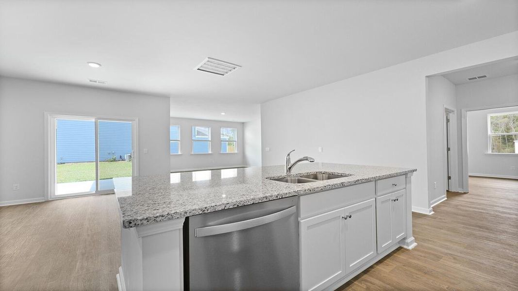 Furnished interior view inside a new home in Rivers Reach, Yemassee (Image 4).