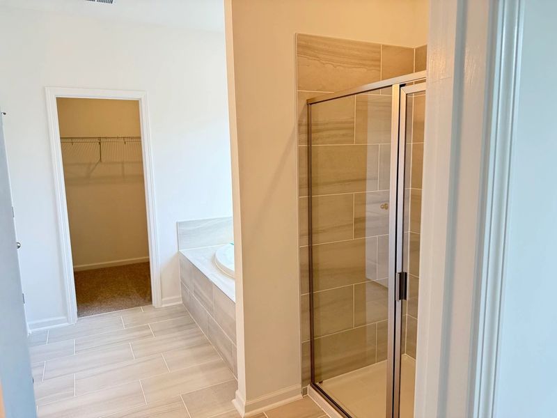 Furnished interior view inside a new home in Rowland's Grant, Fuquay Varina (Image 10).