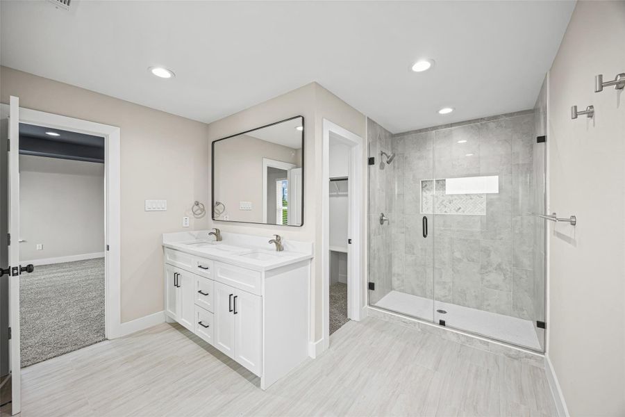 Furnished interior view inside a new home in , Houston (Image 5).