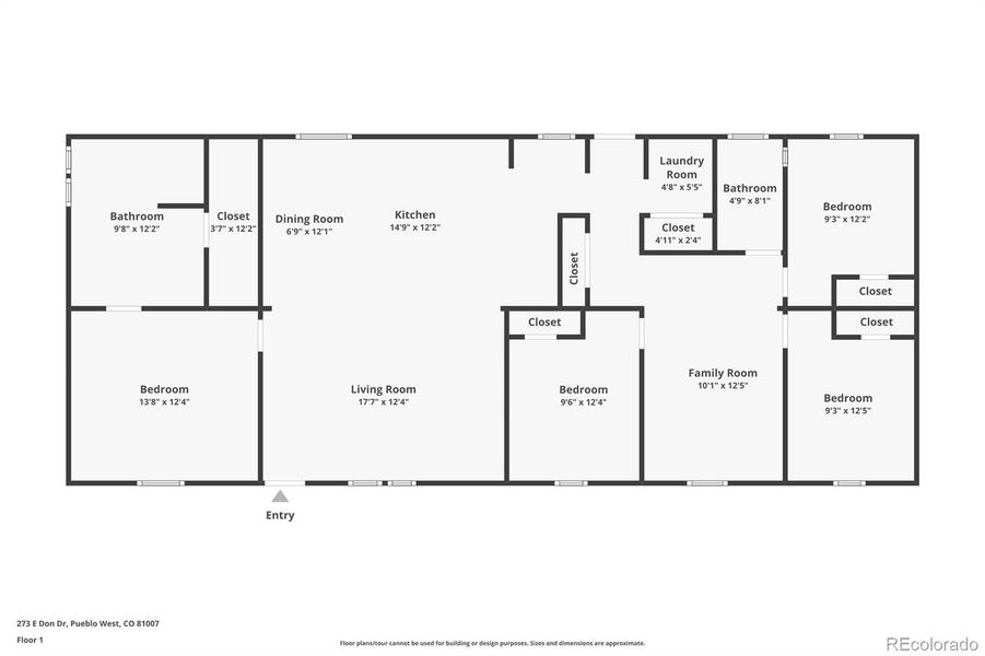 Main level floor plan