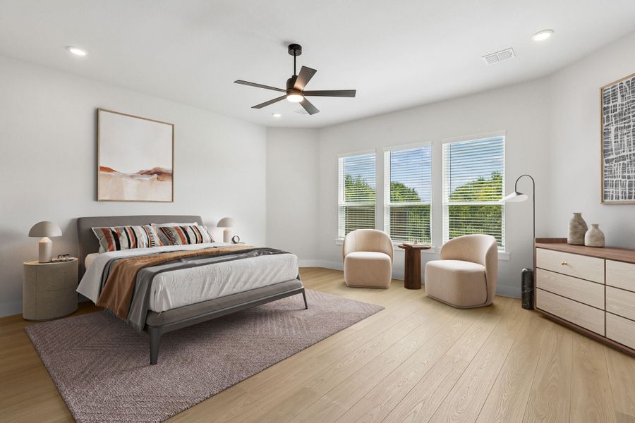 Representative furnished interior of a home built from the Kenai by Centre Living Homes in Rainwater Crossing, Celina (Image 7).