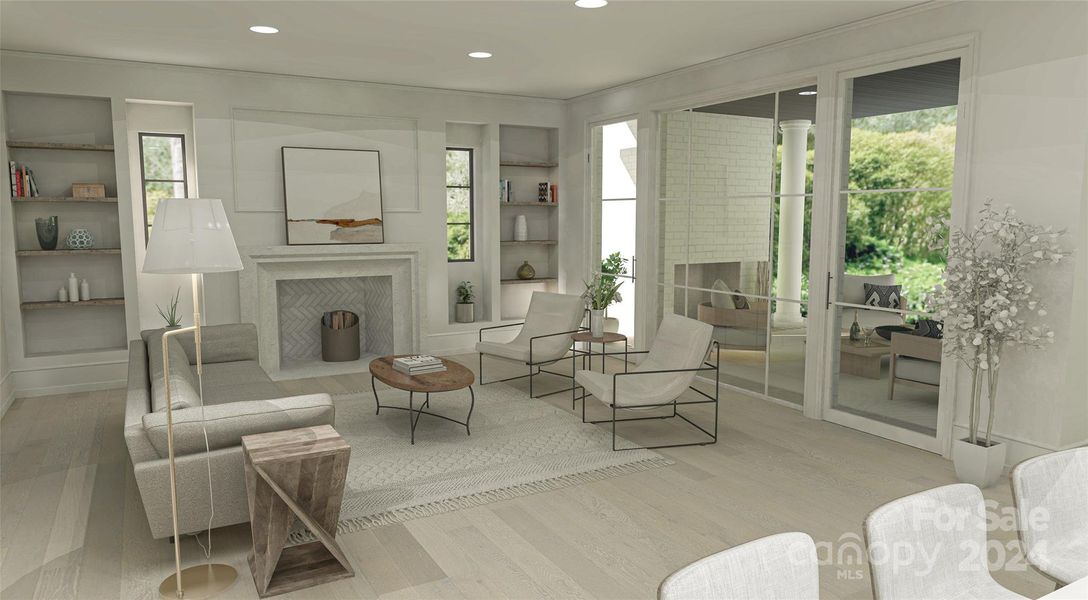 Rendering of home, plans and colors can be changed for the buyer.