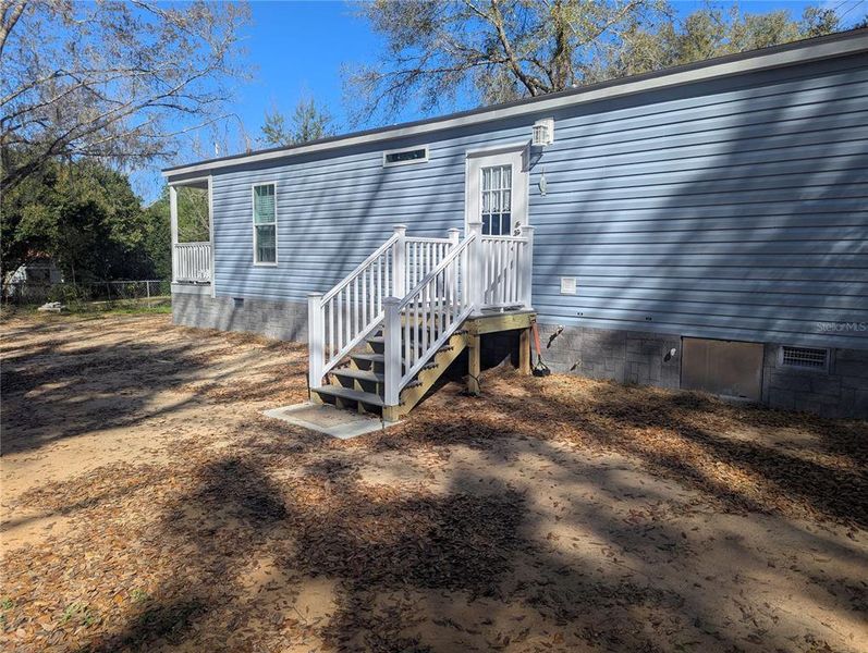 Exterior details and patio area of a home in , Ocklawaha (Image 20). Exterior details and patio area of a home in , Ocklawaha (Image 20).