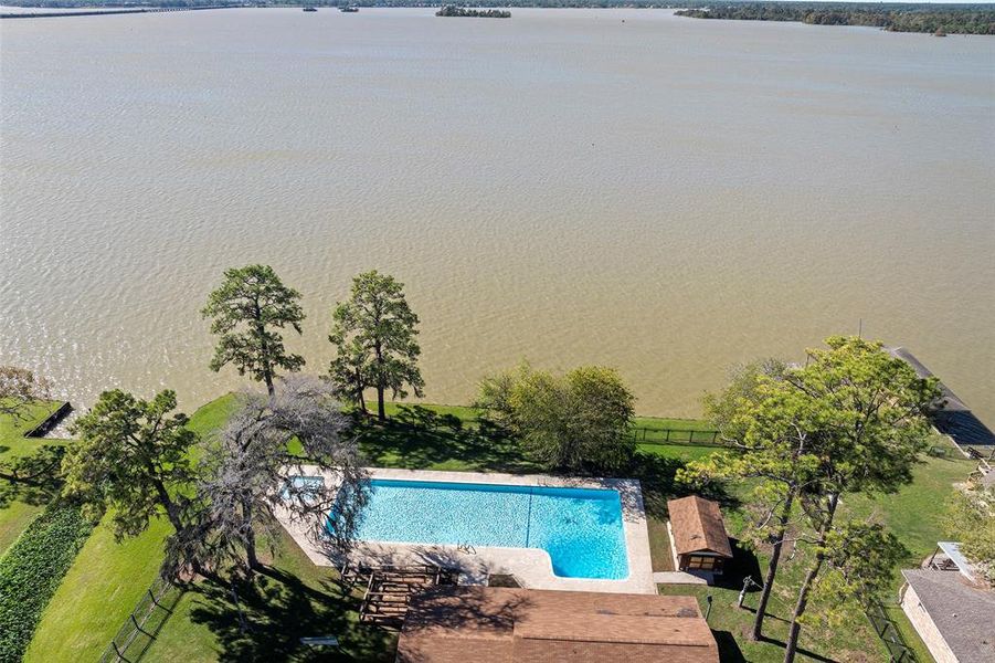 Neighborhood Pool with a view!