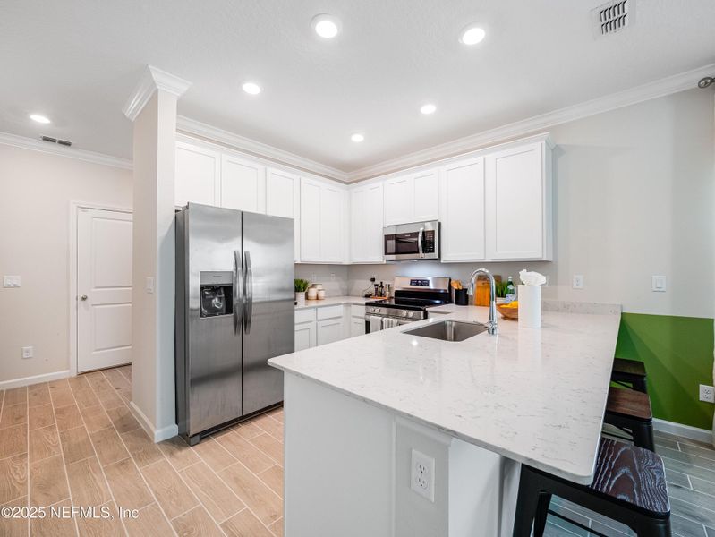 Furnished interior view inside a new home in , St. Augustine (Image 3).