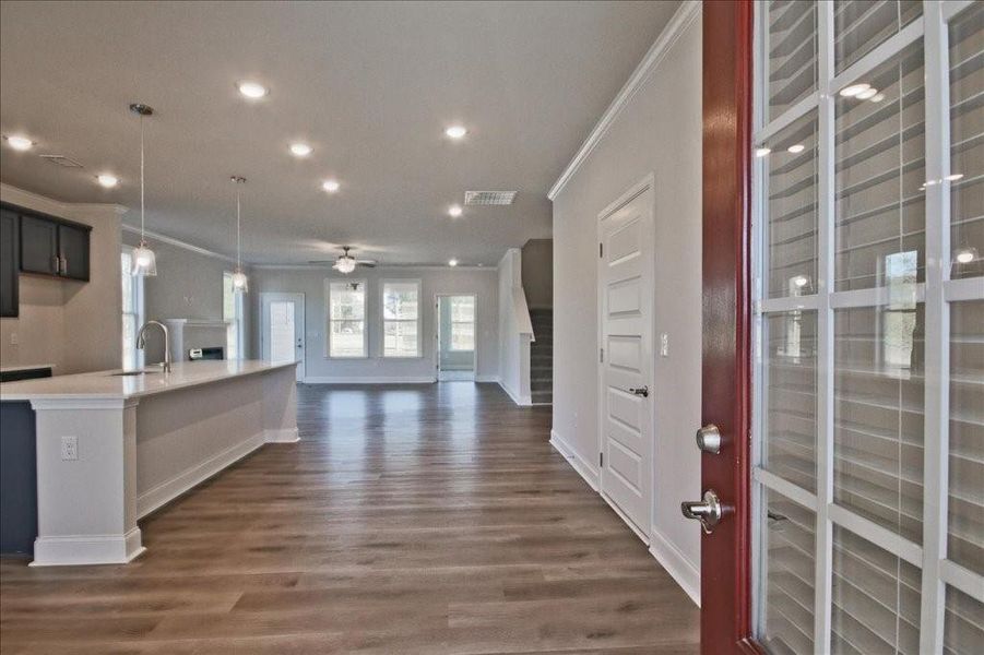 Spacious, unfurnished interior of a new home in Cooper's Walk, Loganville (Image 16). Spacious, unfurnished interior of a new home in Cooper's Walk, Loganville (Image 16).