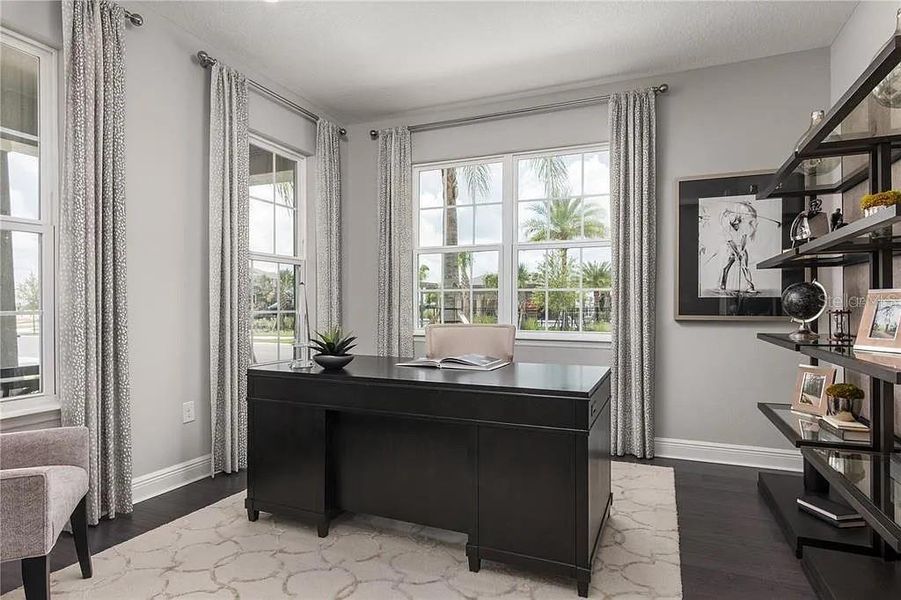 Furnished interior view inside a new home in Parkview Preserve, Apopka (Image 7). Furnished interior view inside a new home in Parkview Preserve, Apopka (Image 7).