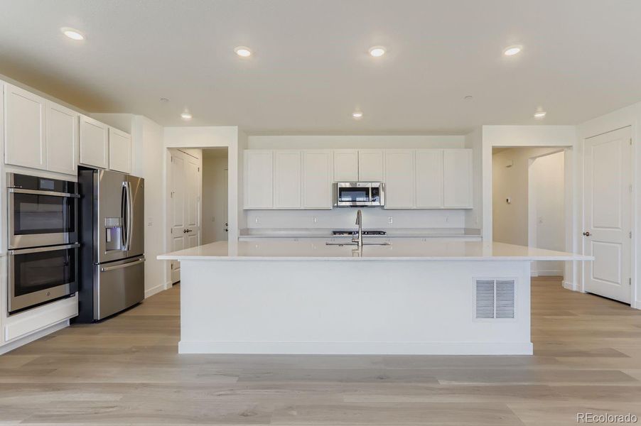 Furnished interior view inside a new home in , Erie (Image 7). Furnished interior view inside a new home in , Erie (Image 7).