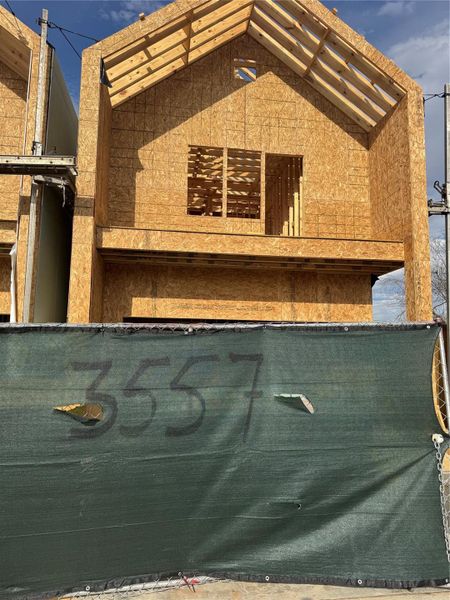 In-progress construction of a new home in , Houston, TX (Image 33).