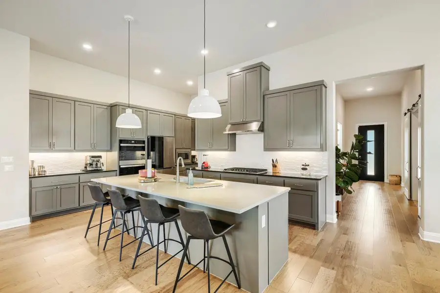 Furnished interior view inside a new home in , Dripping Springs (Image 23).