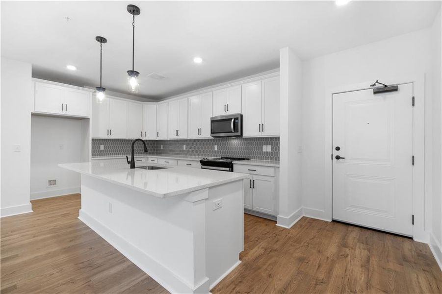 Furnished interior view inside a new home in , Cumming (Image 18).