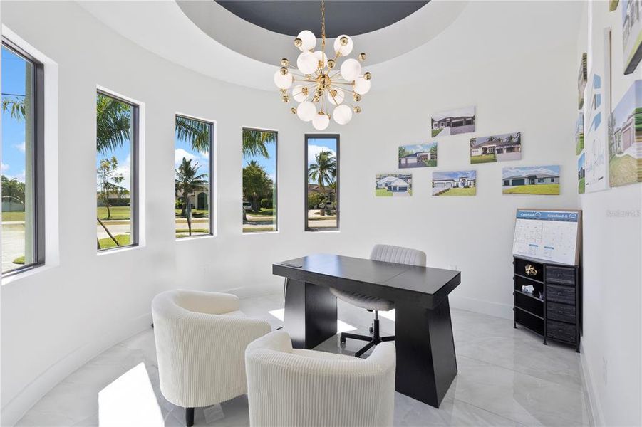 Furnished interior view inside a new home in , Cape Coral (Image 24).