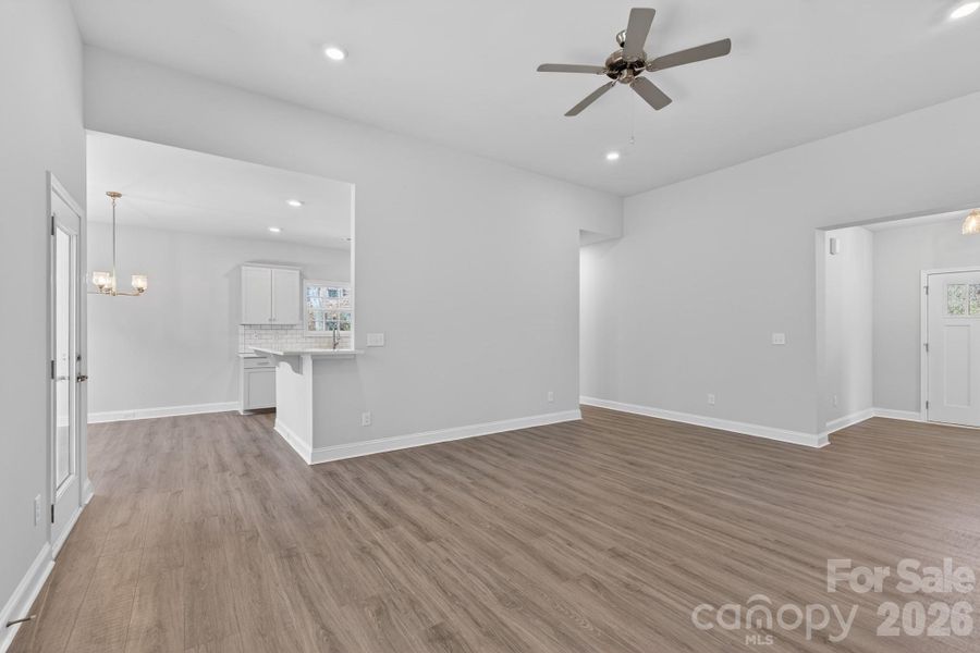 Spacious, unfurnished interior of a new home in Crystal Village, Albemarle (Image 13).